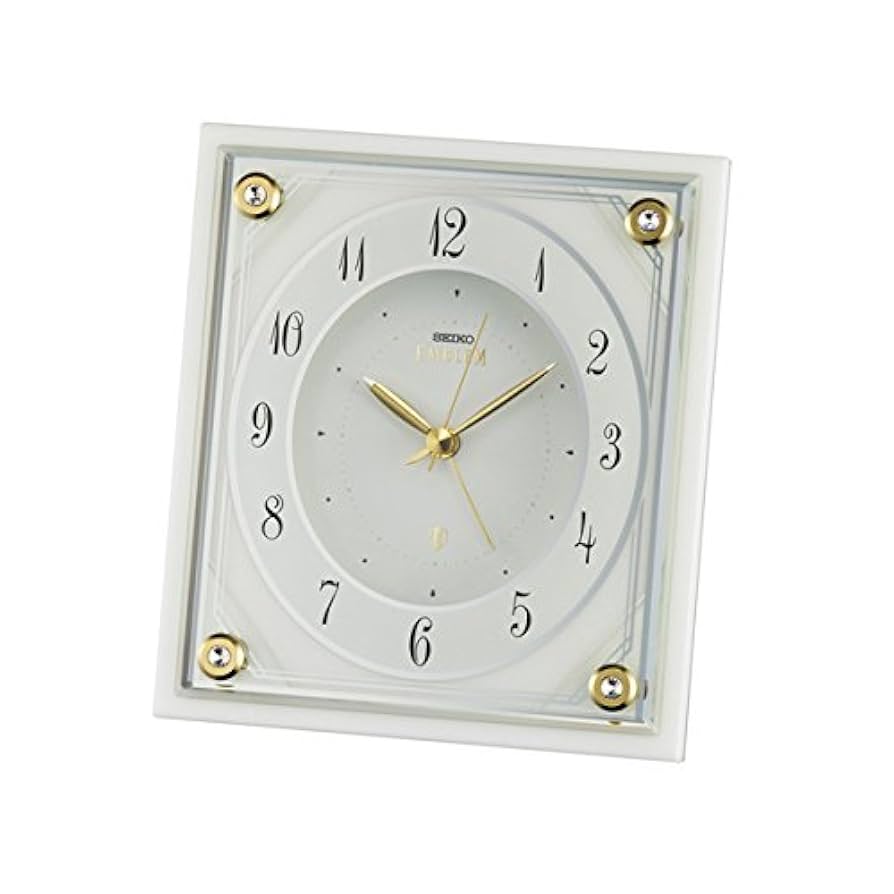 SEIKO 時計 エンブレム EMBLEM HR592W 目覚まし時計 セイコー Amazon.co.jp: (セイコークロック) SEIKO CLOCK EMBLEM